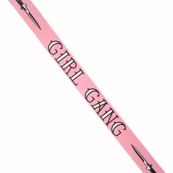 💋SOLD💋Sourpuss “Girl Gang” Switchblade 💯 % Leather Belt - Picture 2 of 7